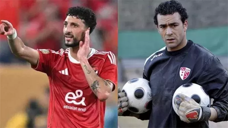 عصام الحضري ووسام أبو علي