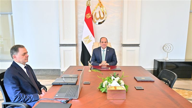 رئيس الجمهورية ووزير الداخلية 