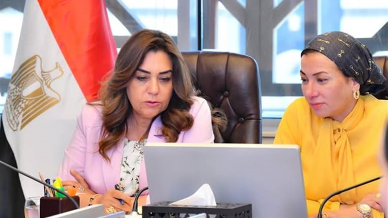منال عوض وزيرة البيئة 