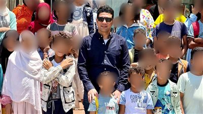 نائب المحافظ يشارك الأطفال الأيتام فعاليات يوم ترفيهي بسوهاج الجديدة