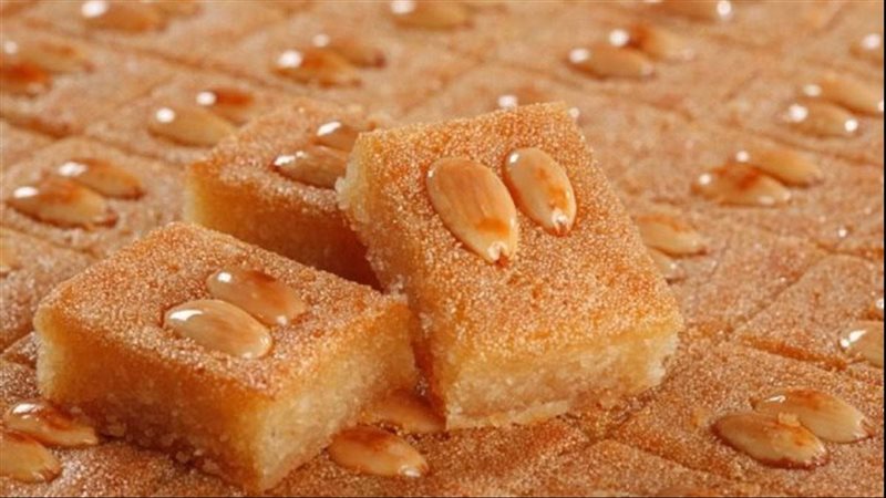 طريقة عمل البسبوسة 