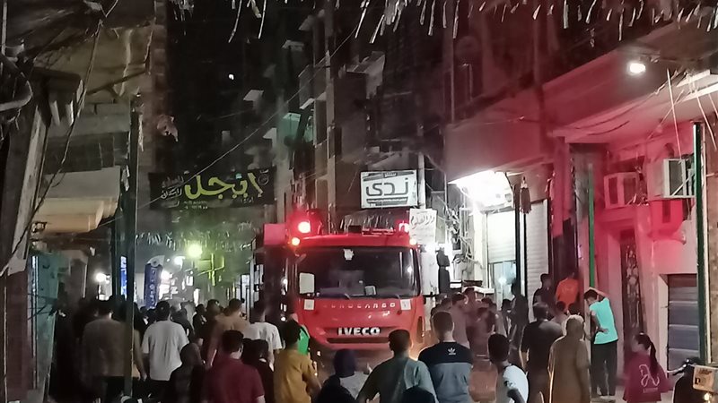 صورة من موقع الحادث 