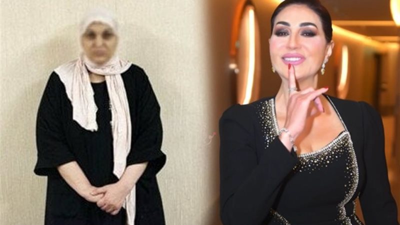بنت مبارك والفنانة وفاء عامر 