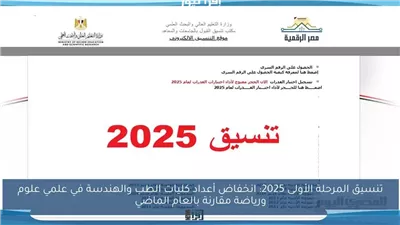 بعد قليل.. وزير التعليم العالي يُعلن نتيجة تنسيق المرحلة الأولى للقبول بالجامعات