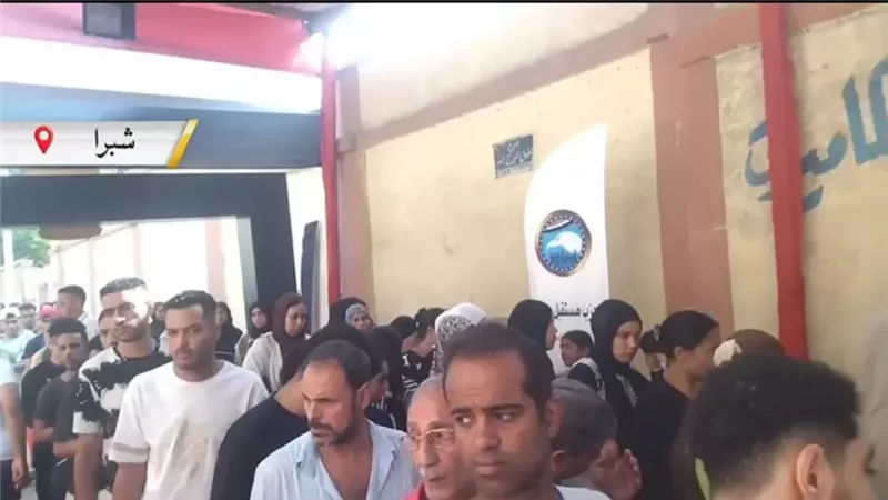توافد كثيف على لجان الشرابية وحدائق القبة وروض الفرج للتصويت