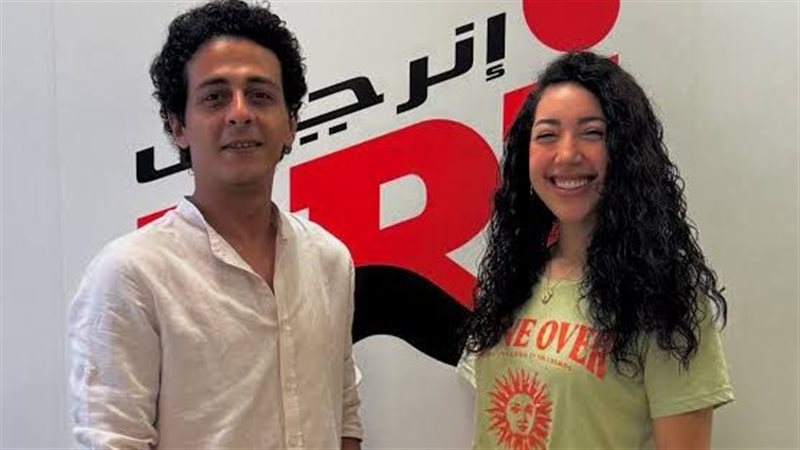 عمر شريف مع سلمى قاسم