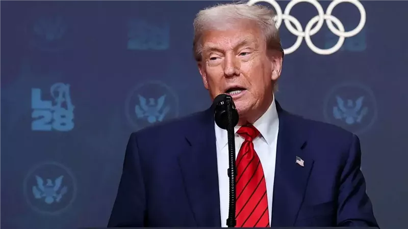 الرئيس الأمريكي دونالد ترامب