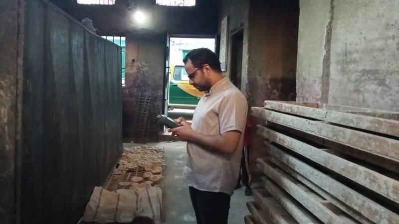 جانب من الحملات التموينية