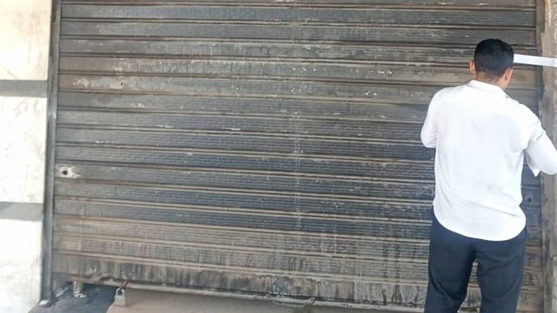 غلق وتشميع كافيه مخالف في المنطقة السابعة بمدينة نصر