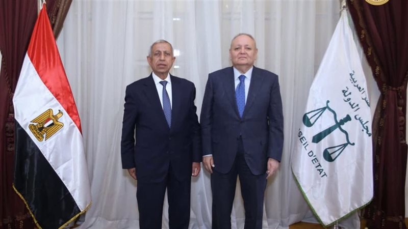 رئيس مجلس الدولة يستقبل رئيس الأكاديمية العربية للعلوم والتك
