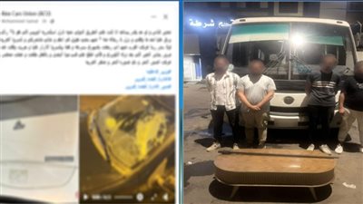 الأمن يكشف تفاصيل تعدي قائد «ميني باص» على مواطن بالطريق الدولي 