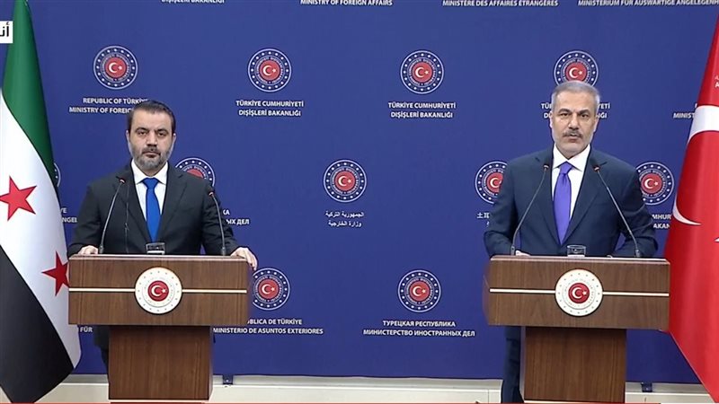 وزيرا خارجية تركيا وسوريا