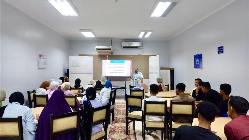 جانب من الدورة التدريبية لشركة مياه الشرب بالفيوم