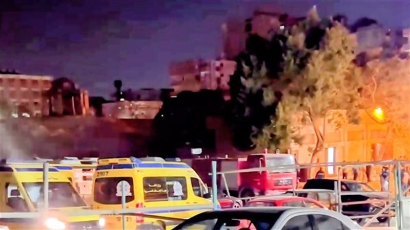 اندلاع حريق بمستشفى حلوان العام