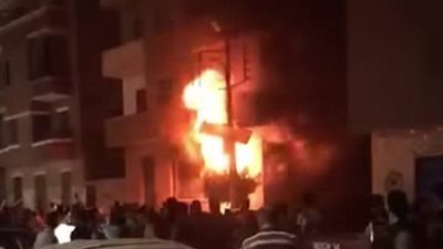 السيطرة على حريق هائل بشقة سكنية في طنطا دون إصابات