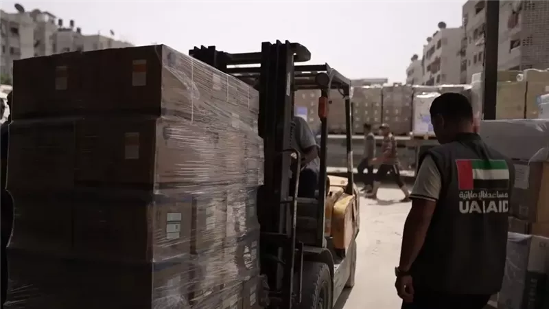 مساعدات طبية إماراتية جديدة لغزة 
