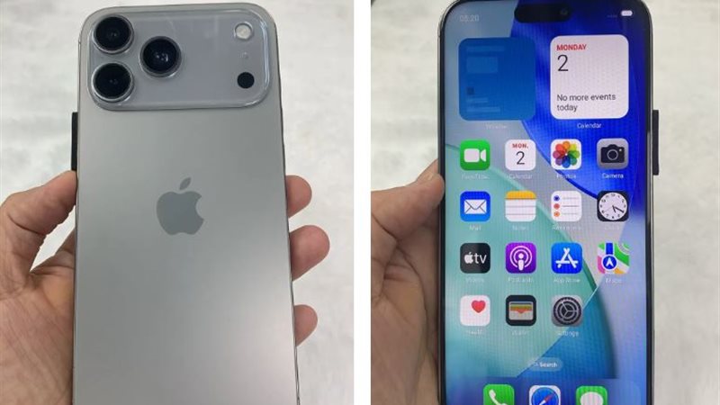 ظهور نسخة مقلدة من آيفون 17 برو بتصميم مطابق للتسريبات