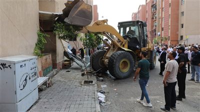 بدء تنفيذ حملة مكبرة لإزالة الإشغالات والتعديات بمدينة معا