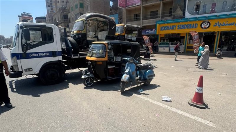 صورة من الحملات المرورية 