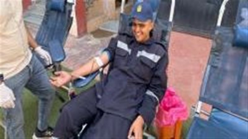 جانب من عمليات التبرع