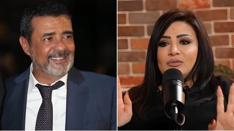 بدرية طلبة وشريف خير الله