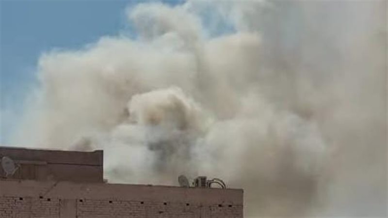 اندلاع حريق بمبنى الشباب والرياضة في الوادي الجديد