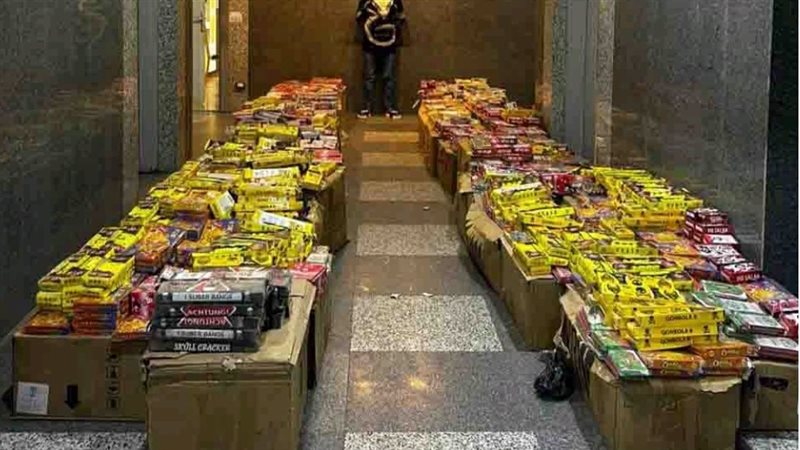 جانب من المضبوطات 