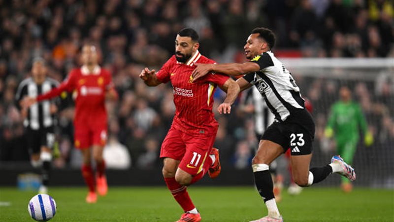 محمد صلاح أمام نيوكاسل