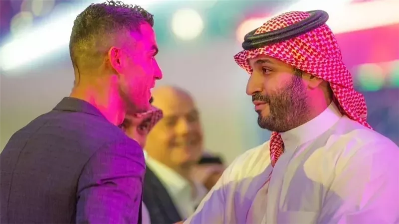 محمد بن سلمان - رونالدو