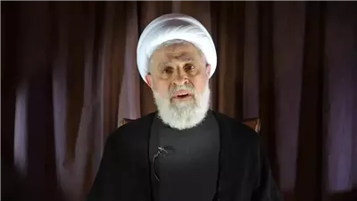  الأمين العام لحزب الله نعيم قاسم بالزي العسكري: لن نسلم سلاحنا (فيديو)