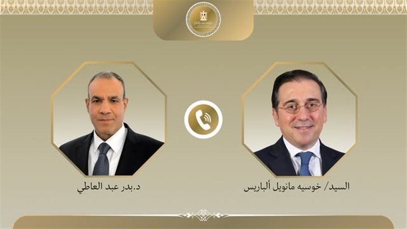 وزير الخارجية ونظيره الإسباني