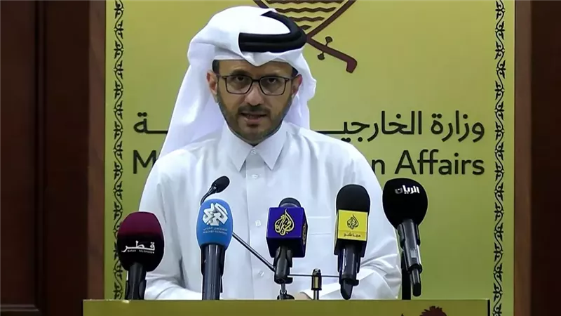 المتحدث باسم وزارة الخارجية القطرية ماجد الأنصاري