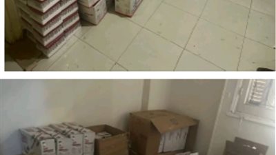 سقوط مخزن للمستلزمات الطبية المغشوشة بالسيدة زينب