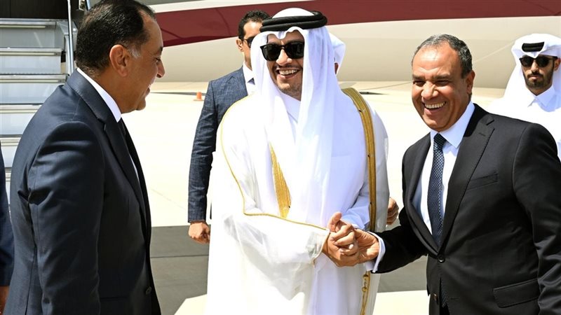 رئيس الوزراء القطري يزور مصر