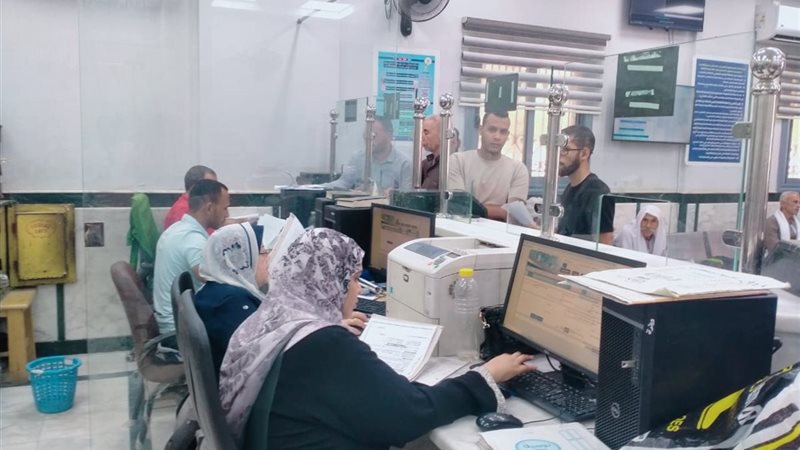 رئيسة مركز ابشواى تتفقد مركز المعلومات
