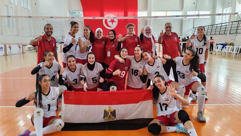 ناشئات مصر للكرة الطائرة 