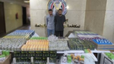  ضبط شخصين بتهمة ترويج الأدوية وبحوزتهم 7789 عبوة بالقاهرة
