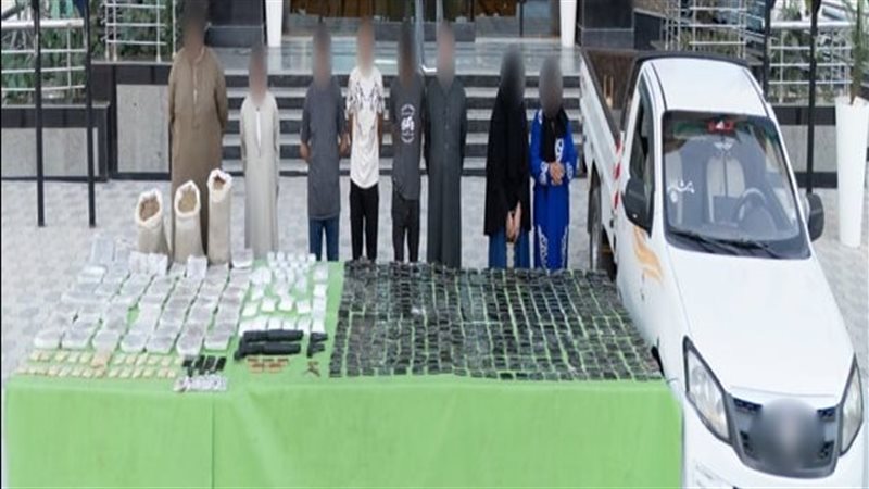ضبط عناصر بؤر إجرامية 
