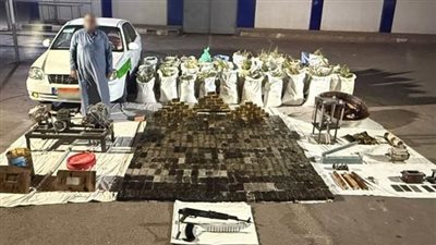ضبط عنصر جنائي شديد الخطورة بحوزته مخدرات بقيمة 46 مليون جنيه 