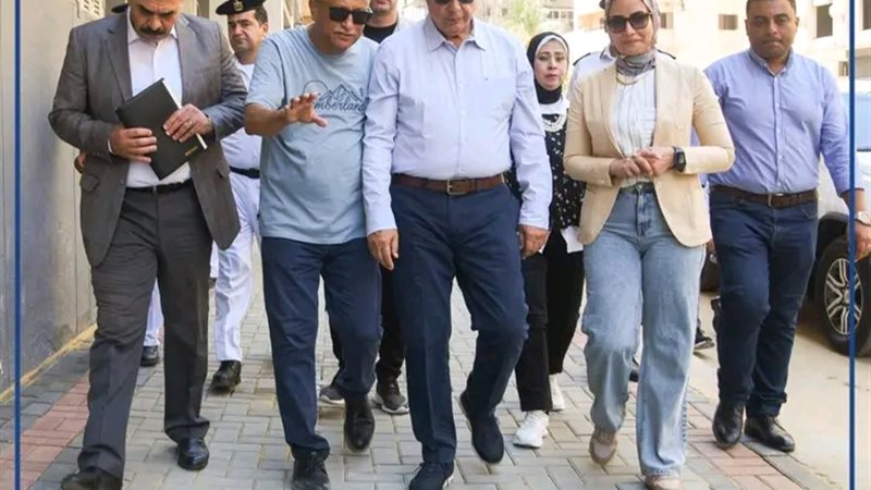 توسعة طريق الحرية بالإسكندرية