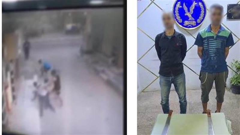 المتهمين بالتعدى على أخر في الإسكندرية 