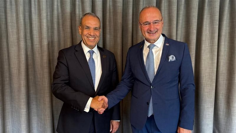 وزير الخارجية ونظيره الكرواتي