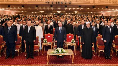 10 رسائل من كلمة الرئيس السيسي خلال احتفال المولد النبوي الشريف | انفوجراف