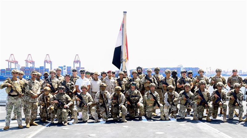 فعاليات التدريب المشترك النجم الساطع 