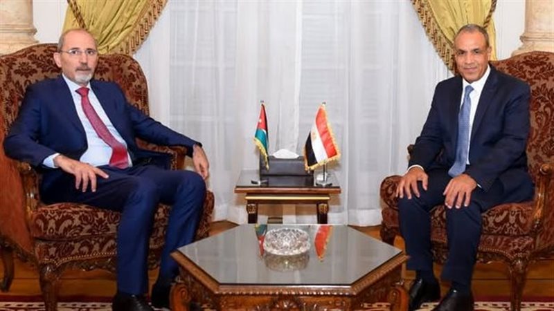 وزير الخارجية ونظيره الأردني