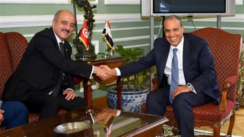 وزير الخارجية ونظيره التونسي 