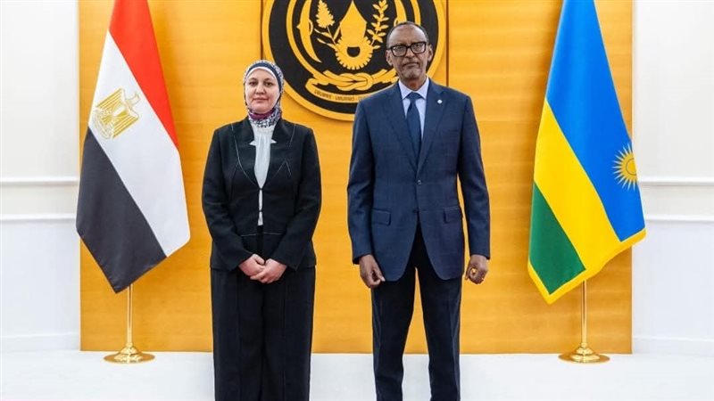 السفيرة المصرية في روندا 