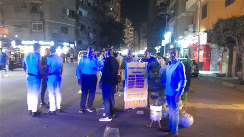 حملات لرفع التعديات بالجيزة