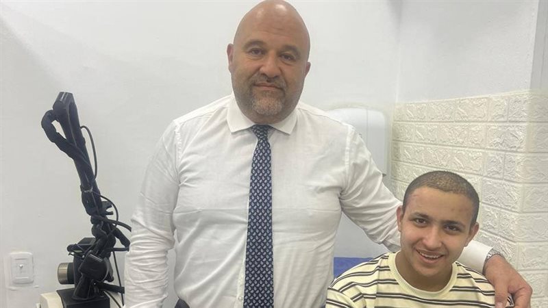 علاج الطفل المصاب