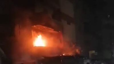 تصادف تواجدهم بالخارج.. العناية الإلهية تنقذ أسرة بعد تفحم شقتهم